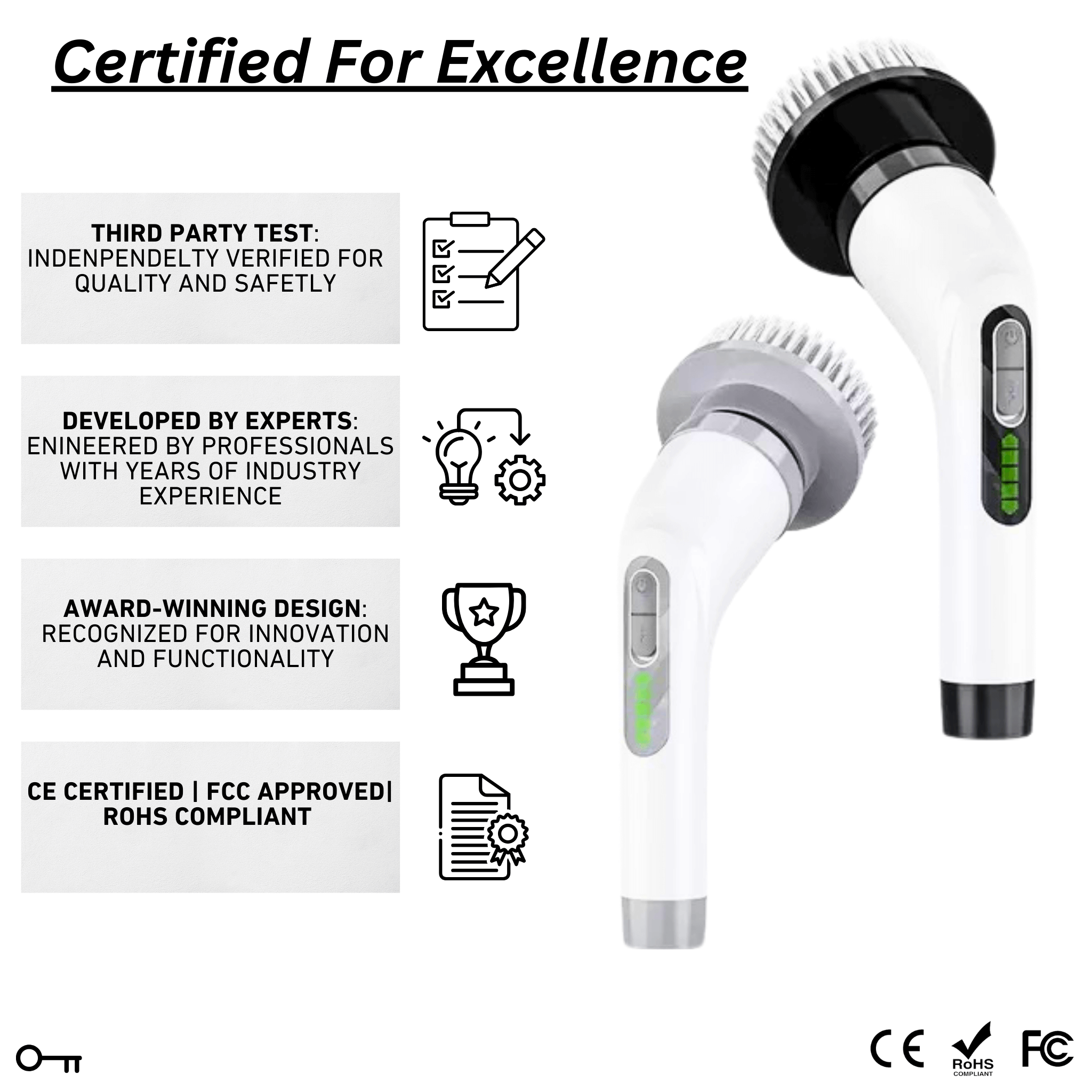 certified 7-in-1-Electric-Spin-Scrubber