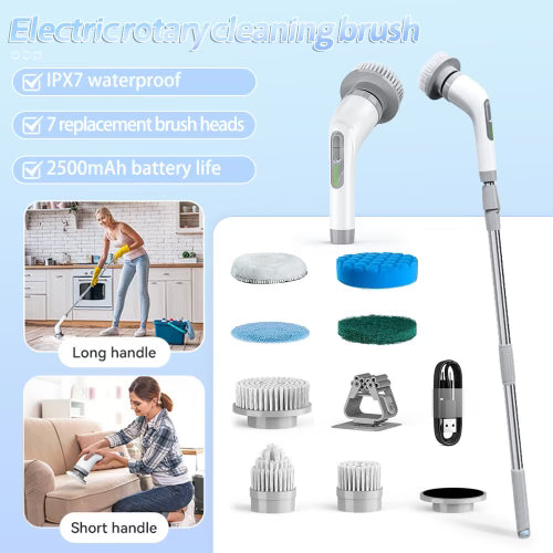 7 in 1 Electric Spin Scrubber