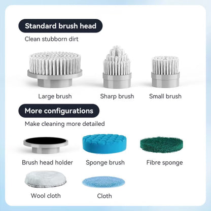 7 in 1 Electric Spin Scrubber